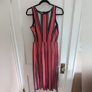 Gorgeous Kukhareva Vivian Stripe Midi Dress